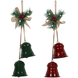 Giant Traditional Bell Hanging Christmas Decoration - thumbnail 1