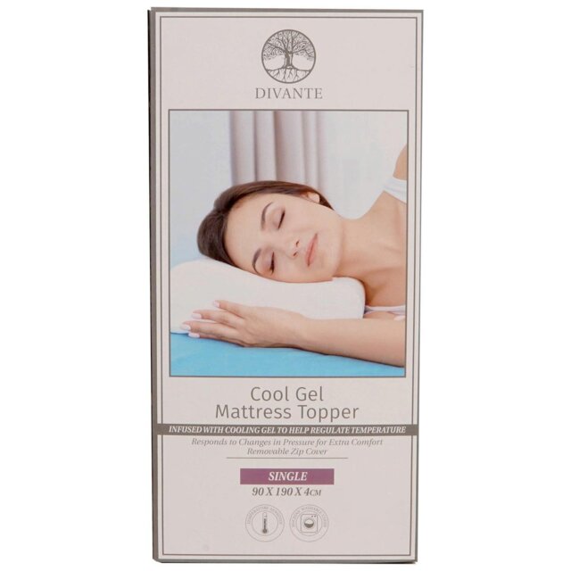 Divante Single Cool Gel Mattress Topper