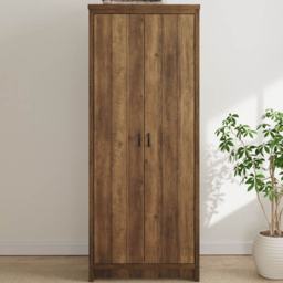 GFW Boston 2 Door Knotty Oak Wardrobe - thumbnail 1