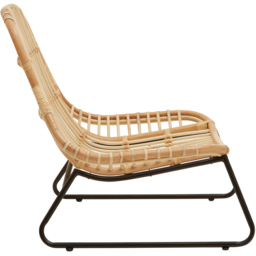 Premier Housewares Manado Relax Natural Rattan Chair - thumbnail 4