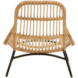 Premier Housewares Manado Relax Natural Rattan Chair - thumbnail 3