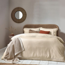 Yard Lark Super King Natural Muslin Cotton Duvet Set