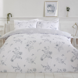 Rapport Home PH Sadie Super King Royal Blue Duvet Set