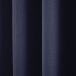 Divante Hoxton Blackout Eyelet Curtain Navy 168 x 229cm - thumbnail 4