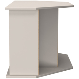 Crowndale Bora Single Drawer 5 Shelf Matt Kashmir Corner TV Unit Ready Assembled - thumbnail 3