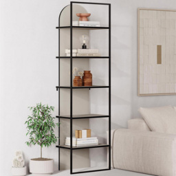 FWStyle Archy Sandstone 5-Tier Two Tone Bookcase - thumbnail 1