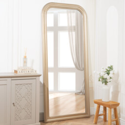 Antique Beaded Lean-To Mirror Gold - thumbnail 2