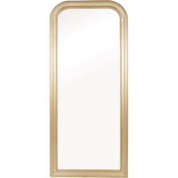 Antique Beaded Lean-To Mirror Gold - thumbnail 1