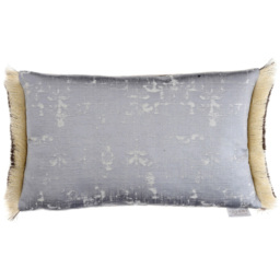 Voyage Maison Orta Silver Feather Filled Cushion 40 x 60cm