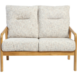 Desser Dubai 2 Seater Light Oak Natural Rattan Farrow Sofa - thumbnail 3