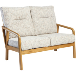 Desser Dubai 2 Seater Light Oak Natural Rattan Farrow Sofa - thumbnail 2