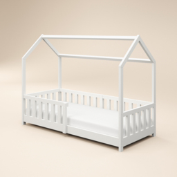 Flair Explorer Shorty White Playhouse Bed - thumbnail 2