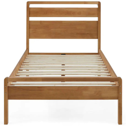 Skandi Single Mid Oak Bed Frame - thumbnail 3