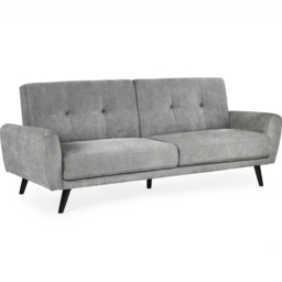 Julian Bowen Monza 2 Seater Dove Fabric Sofa Bed - thumbnail 2