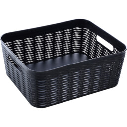 Black Wave Storage Basket 11L - thumbnail 1