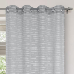 Block Faux Linen Voile Grey - thumbnail 2