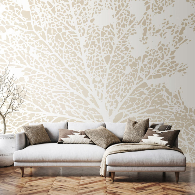 Origin Murals Skeleton Leaf Multi Wall Mural - image 1