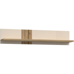 Florence Grafton Cream and Oak Wall Shelf - thumbnail 2