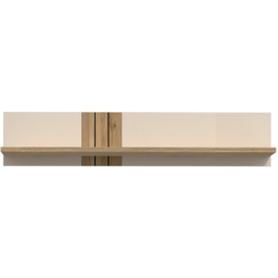 Florence Grafton Cream and Oak Wall Shelf - thumbnail 3
