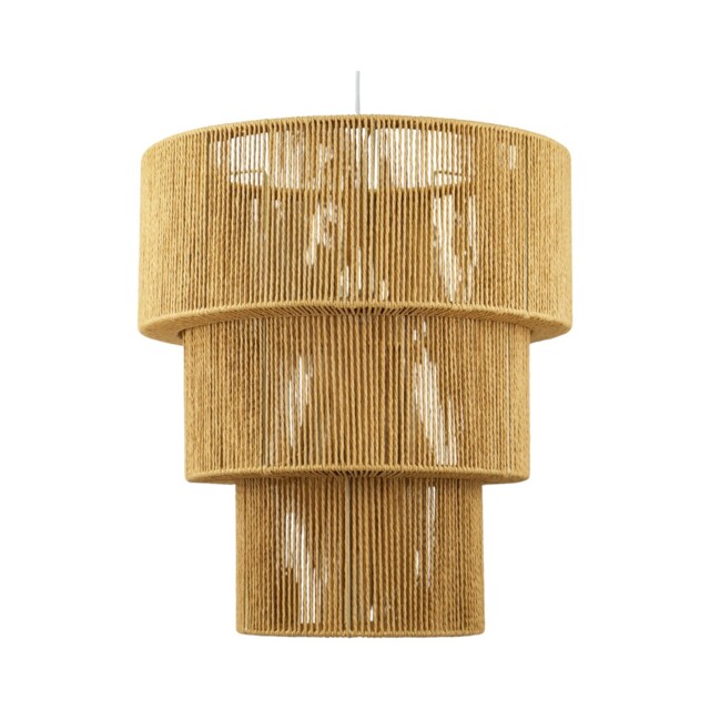 3 Tier Rope Shade Brown - image 1