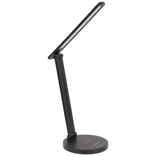 ValueLights Kiko Matte Black Dimmable LED Table Lamp - image 1