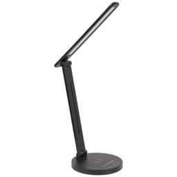 ValueLights Kiko Matte Black Dimmable LED Table Lamp - thumbnail 1