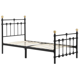 Atlas Single Black Bed - thumbnail 2