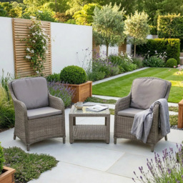 Royalcraft Paris Grey 2 Seater Imperial Companion Seat - thumbnail 1