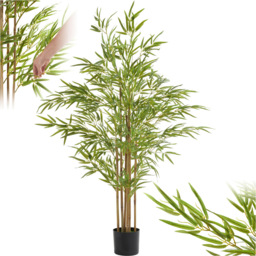 tectake Artificial Bamboo Plant in Pot 150cm - thumbnail 2