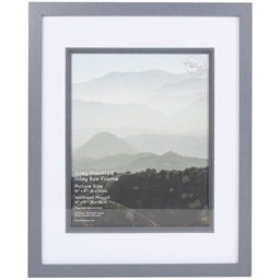 The Port. Co Grey Inlay Box Frame Mounted 10 x 8 inch