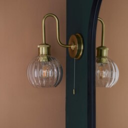 Setley Bathroom Wall Light - Brass - thumbnail 4