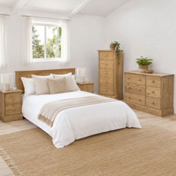Core Products Cotswold 6 Drawer Pine Wide Chest of Drawers - thumbnail 4