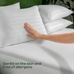 MHG Living Double Hollowfibre Mattress Topper with 2 Pillows - thumbnail 4