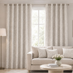 MHG Living Jacquard Thermal Eyelet Curtains 228 x 228cm