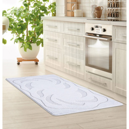 Smart Living Ovalack Silver Gel Back Non-Slip Door Mat 60 x 220cm - thumbnail 2