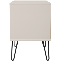 Crowndale Harlequin 2 Drawer Kashmir Matt Side Table Ready Assembled - thumbnail 4