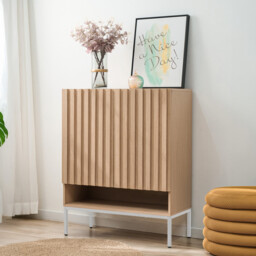 Chelsea Shoe Cabinet Oak