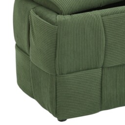 Harley Storage Bench Green - thumbnail 3