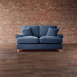 The Victoria 2 Seater Navy Sofa - thumbnail 3