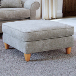 Sinatra Glory Beige Footstool
