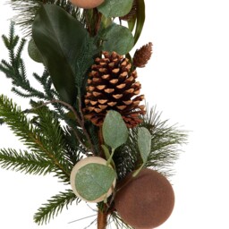 Green and Brown Natural Bauble Pick Christmas Decoration 102cm - thumbnail 3