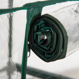 Outsunny Clear 3-Tier Mini Greenhouse 1.6 x 2.3ft - thumbnail 3