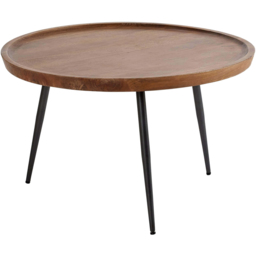 Home Source Large Solid Mango Wooden Coffee Table - thumbnail 2