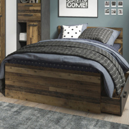 Florence Brooklyn Small Double Walnut Bed Frame