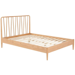 Jesper Oak King Size Bed Frame - thumbnail 2