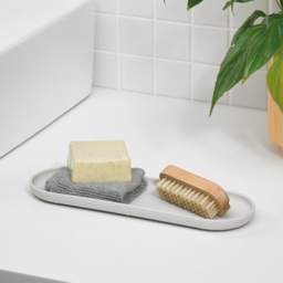 ReBorn Recycled Plastic Stone Effect Bathroom Storage Tray - thumbnail 2