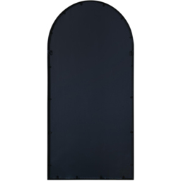 MirrorOutlet The Arcus Black Framed Arched Garden Wall Mirror 120 x 60cm - thumbnail 4