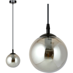 Emibig Cosmo Graphite Shade Black E14 LED Pendant Lamp - thumbnail 4