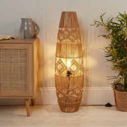 Kai Woven Floor Lamp - thumbnail 1