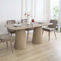 Elowyn Dining Table Natural - thumbnail 2